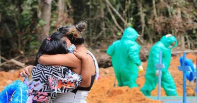 Brasil se acerca a las 119 mil víctimas mortales por COVID-19