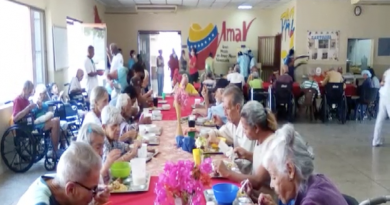 INASS garantiza sana alimentación de adultos y adultas mayores en Centro Residencial del estado Bolívar