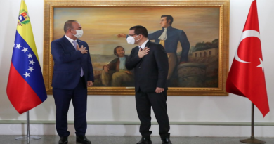 Turquía y Venezuela establecen nuevos compromisos en áreas trascendentales a 70 de relaciones diplomáticas
