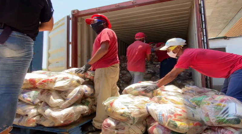 PP NO PUBLICAR || Un total de 2.700 toneladas de alimentos llegan al Puerto El Guamache de Nva. Esparta
