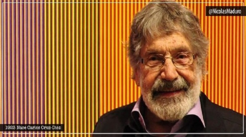 Presidente Maduro: obra de Carlos Cruz-Diez "vibra en el corazón de nuestro pueblo"