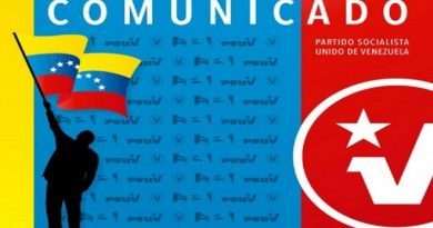 PSUV condena declaraciones guerreristas del presidente Duque