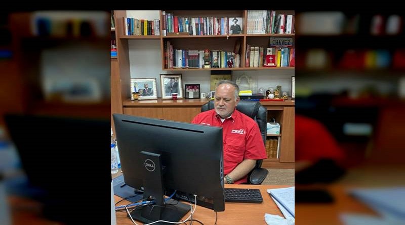 Diosdado Cabello anuncia reinicio del programa Con el Mazo Dando en 15 días 