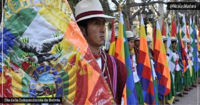 Presidente Nicolás Maduro conmemora 195 años de la Declaración Independencia del Estado Plurinacional de Bolivia