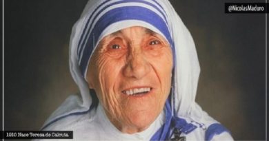Venezuela celebra 110 años del natalicio de Santa Madre Teresa de Calcuta a quien oramos para librar la batalla por la vida