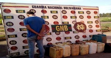 GNB capturó a ciudadano hurtando combustible en planta Pdvsa Sisor de Puerto Ordaz