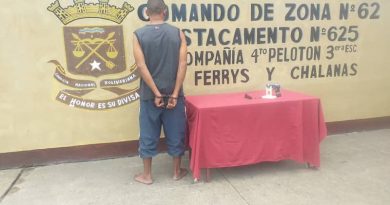 GNB capturó a integrante del GEDO "La Grúa" en la población de San Félix del estado Bolívar