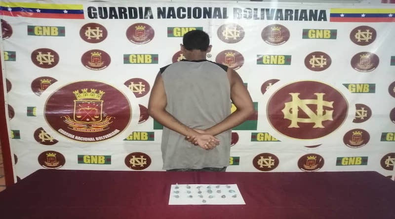 GNB capturó a dos ciudadanos por microtráfico de drogas en la población de San Félix estado Bolívar