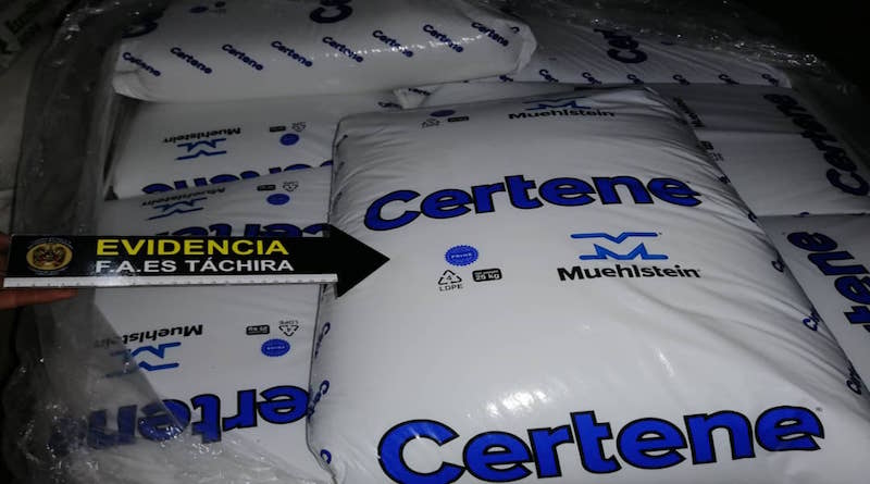 Incautados más de 260 bultos de polietileno en el estado Táchira
