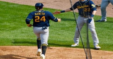Avisail García conectó su séptimo jonrón de la temporada en victoria de Cerveceros 9-4 ante Rojos