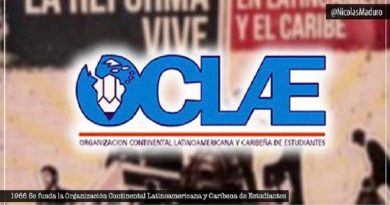 A 54 años de OCLAE | Venezuela ratifica compromiso en defensa de la educación gratuita y de calidad en los pueblos