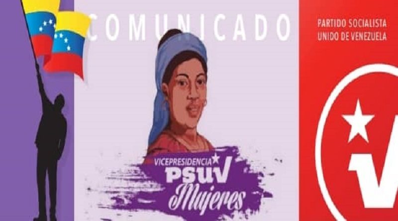 Mujeres del PSUV repudian asesinato de líderes y lideresas sociales en Colombia (+Comunicado)