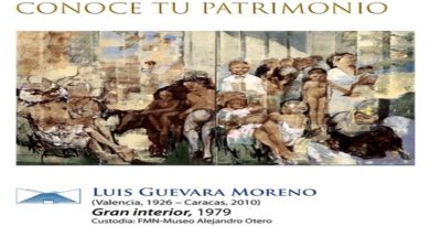 Museo Alejandro Otero muestra en las redes sociales el “Gran Interior” de Luis Guevara Moreno