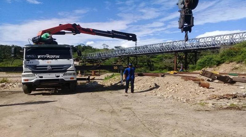 En tres semanas podrían concluir trabajos en puente sobre río Burgüa que comunica Táchira y Apure