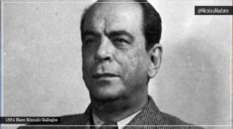Venezuela celebra 136 años del natalicio del novelista más relevante del siglo XX Rómulo Gallegos