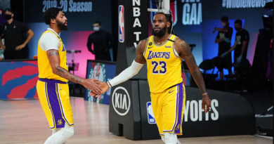 Lakers se plantan en las semifinales de la Conferencia Oeste de la NBA tras superar 131-122 a Portland