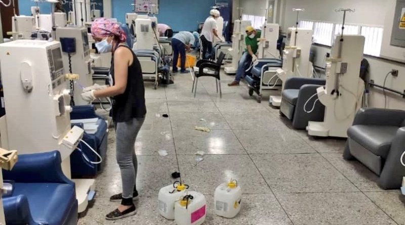 Avanzan labores de rehabilitación de Unidad de Diálisis Barquisimeto