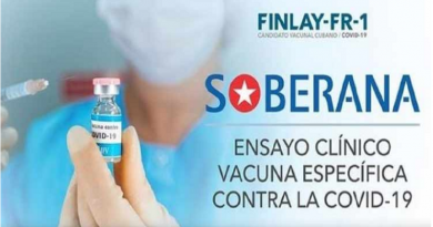Candidato vacunal de Cuba contra la COVID-19 es producto de la experiencia en inmunización