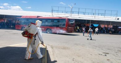 Nueva fase de Plan Especial de Desinfección atiende terminal de pasajeros de Porlamar