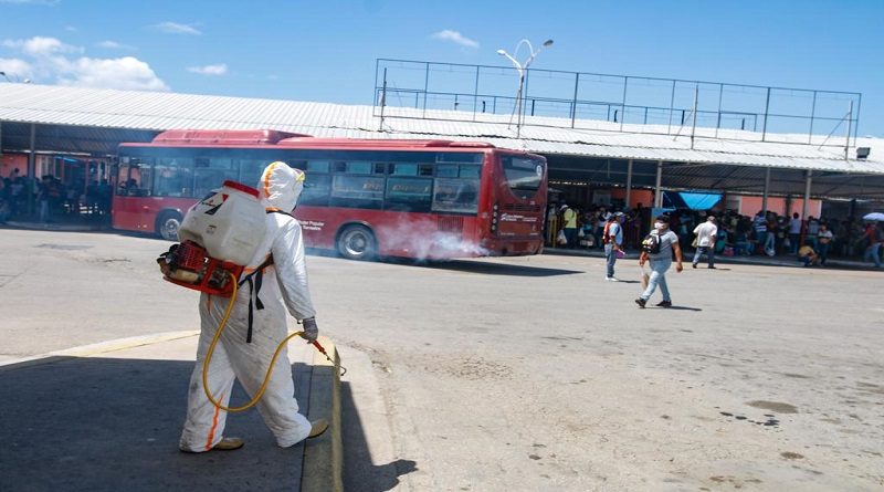 Nueva fase de Plan Especial de Desinfección atiende terminal de pasajeros de Porlamar