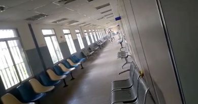 Se realizó desinfección preventiva en el IVSS Francisco Chico Matos del municipio Sucre