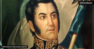 Siembra de General José de San Martín mas viva que nunca en los pueblos del Sur