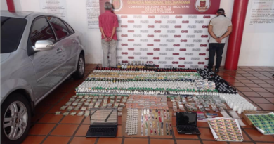 GNB desmantela laboratorio clandestino que empaquetaba medicinas naturales sin control sanitario