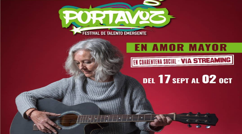 Tercera edición del Festival Portavoz en Amor Mayor se desarrolla vía streaming