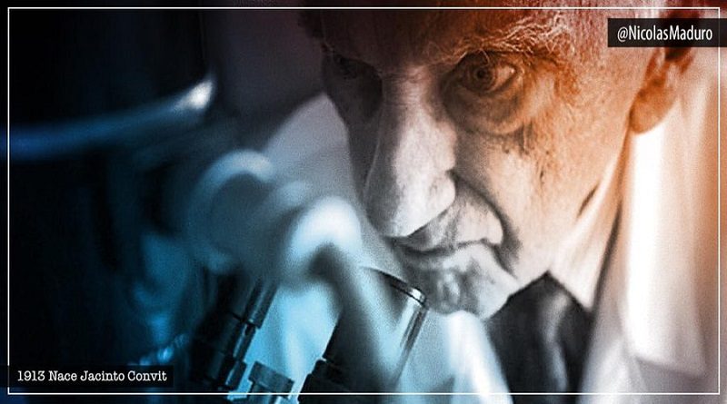 Venezuela celebra 107 años del natalicio del caraqueño universal, Jacinto Convit símbolo de entrega por la salud