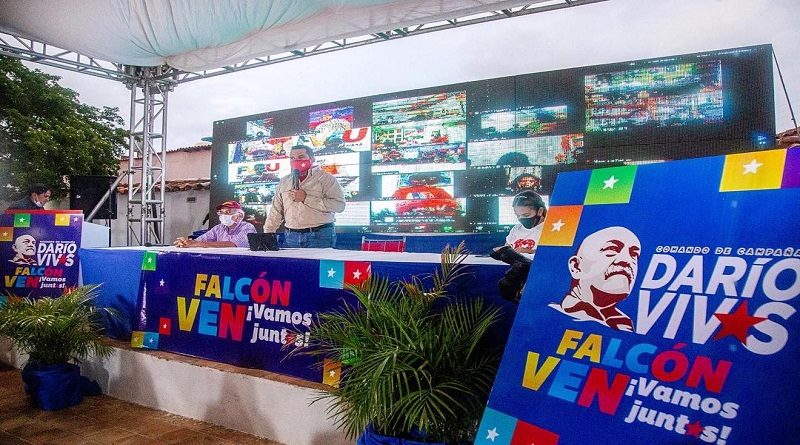 ¡Vamos juntos! Juramentado Comando de Campaña Darío Vivas en Falcón