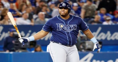 Criollo Jesús Aguilar se fue para la calle pero no evitó la caída de los Marlins