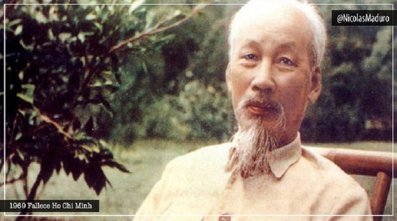 Venezuela rinde homenaje al líder vietnamita Ho Chi Minh a 51 años de su siembra