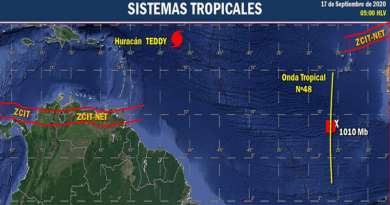 Inameh | Venezuela monitorea desarrollo de sistemas tropicales