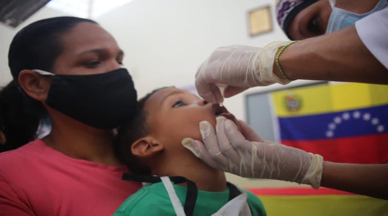 Plan Nacional de Vacunación atenderá a más de mil niños y niñas en la parroquia Santa Rosalía en Caracas