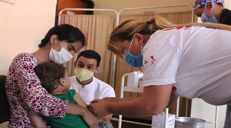 Plan Nacional de Vacunación inmunizará a más de 9 mil niños y niñas en la parroquia Antímano