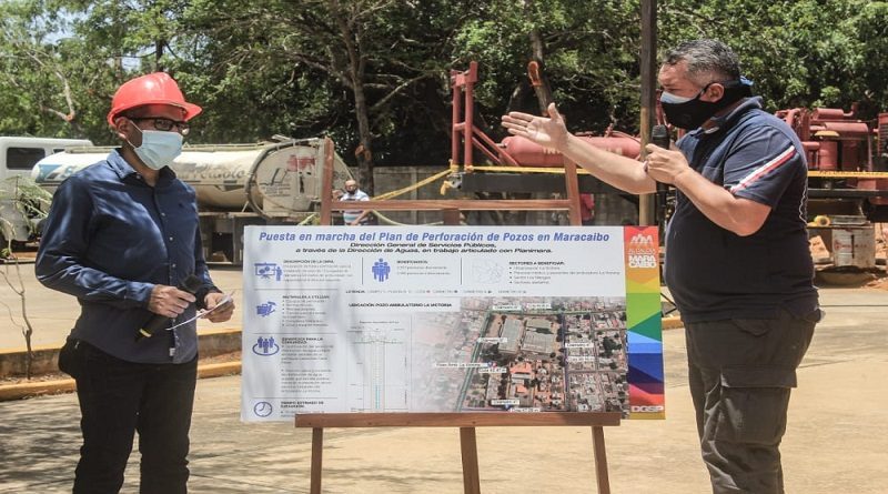 Plan de perforación de pozos devolverá agua potable a más de 8 mil habitantes de Maracaibo