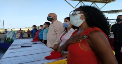 Juramentan Comando de Campaña del circuito 5 del Gran Polo Patriótico en Miranda