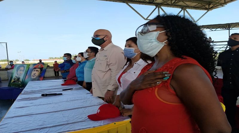Juramentan Comando de Campaña del circuito 5 del Gran Polo Patriótico en Miranda