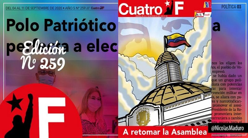 Periódico 4F resalta la ruta democrática y electoral hacia el rescate de la institucionalidad de la AN