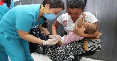 Más 3 mil 585 puntos de vacunación ha dispuesto el Ministerio para la Salud en todo el país