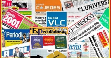 PORTADAS | Lea los titulares de la prensa venezolana este viernes 25SEP (+EP+AYALADA)