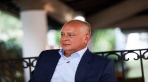 Diosdado Cabello en el programa "Aquí con Ernesto" tras superar la COVID-19