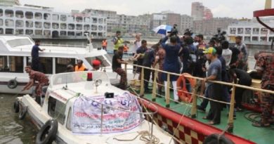 Al menos 11 fallecidos dejó un accidente fluvial en Bangladés
