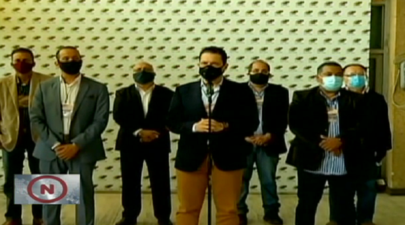 Alianza Democrática inscribe candidatos para elecciones parlamentarias del 6-D