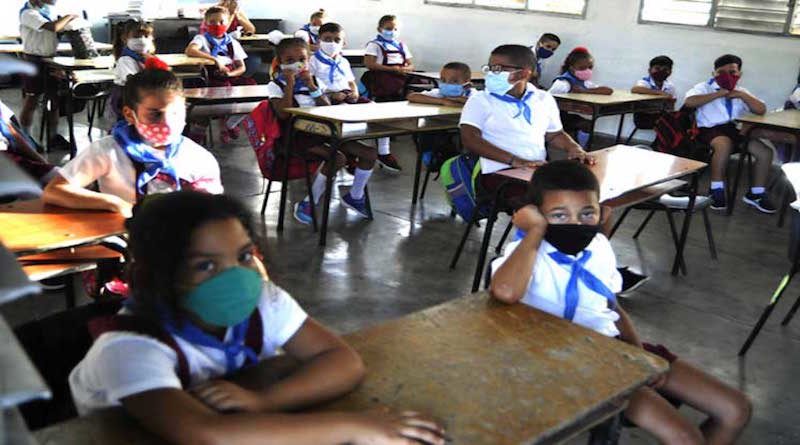En Cuba reinició el curso escolar 2019-2020 en más de 440 escuelas certificadas por autoridades sanitarias