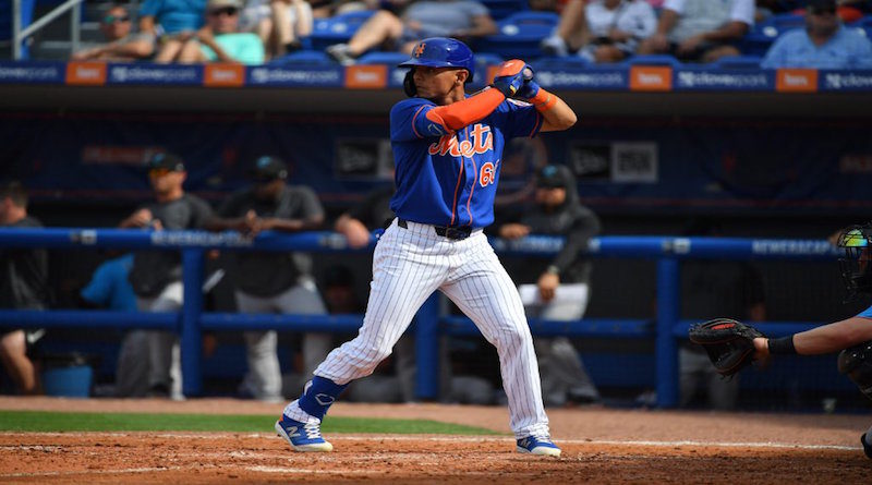 Andrés Giménez la sacó del parque en victoria de los Mets