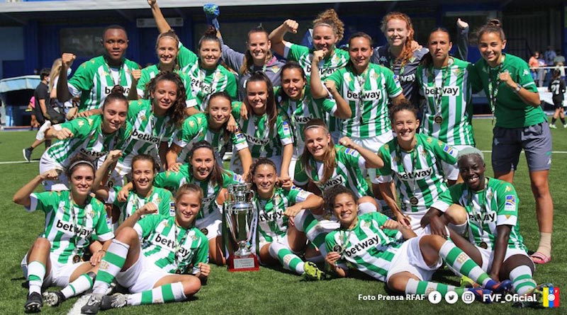 Criolla Oriana Altuve anotó y se tituló Campeona de la Copa Andalucía con el Real Betis