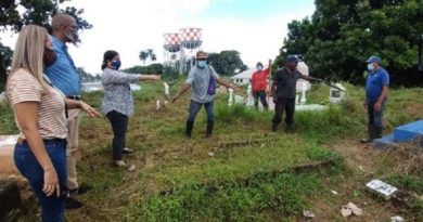 La Fiscalía panameña detectó fosas comunes durante la inspección ocular que realizó en la necrópolis. | Foto: Ministerio Público