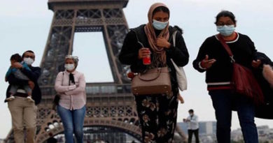 Gobierno francés descarta reconfinamiento pese a auge de COVID-19