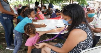 Atendidas con jornada de salud integral más de 100 familias afectadas por lluvias en Santa Cruz de Aragua
